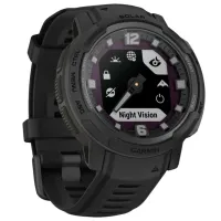 Ceas inteligent Garmin Instinct Crossover Solar 0.9"/ 010-02730-00/ Black Black photo 3