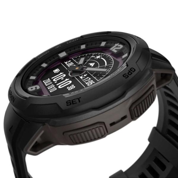 Ceas inteligent Garmin Instinct Crossover Solar 0.9"/ 010-02730-00/ Black Black photo 5