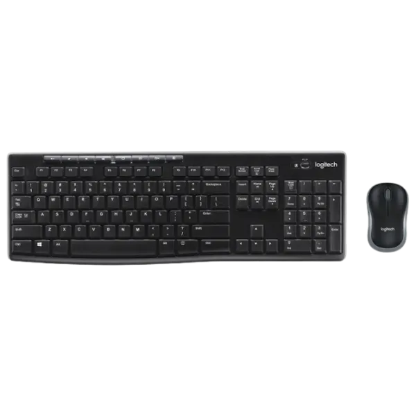Tastatura & Mouse Logitech Desktop MK270 Fără fir/ Black photo 2