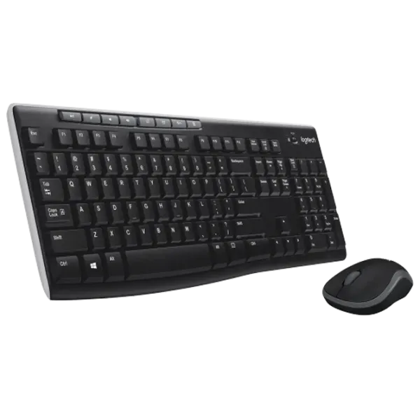 Tastatura & Mouse Logitech Desktop MK270 Fără fir/ Black photo 4