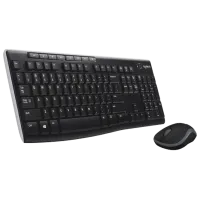 Tastatura & Mouse Logitech Desktop MK270 Fără fir/ Black photo 3