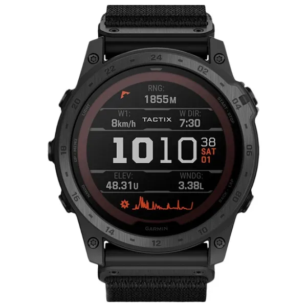 Ceas inteligent Garmin Tactix 7 Pro Ballistics Edition 1.4"/ 010-02704-21/ Black photo 3
