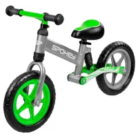 Bicicletă fără pedale Spokey Off-Road 12" 15" Metal / Green Gray photo 2