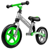 Bicicletă fără pedale Spokey Off-Road 12" 15" Metal / Green Gray photo 3