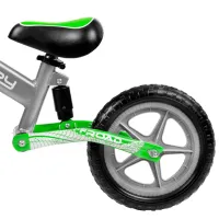 Bicicletă fără pedale Spokey Off-Road 12" 15" Metal / Green Gray photo 5
