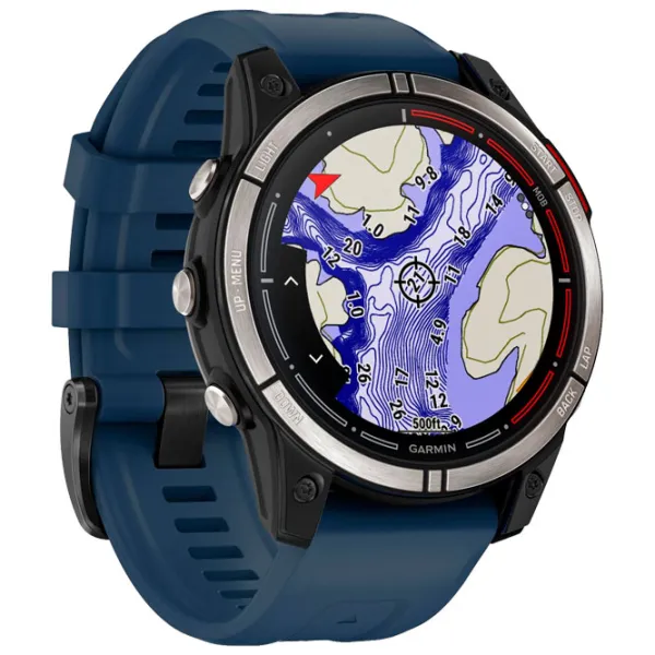 Умные часы Garmin Quatix 7 Sapphire Edition 1.3"/ 010-02582-61/ Темно-синий photo 5
