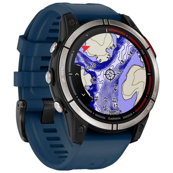 Умные часы Garmin Quatix 7 Sapphire Edition 1.3"/ 010-02582-61/ Темно-синий photo 5