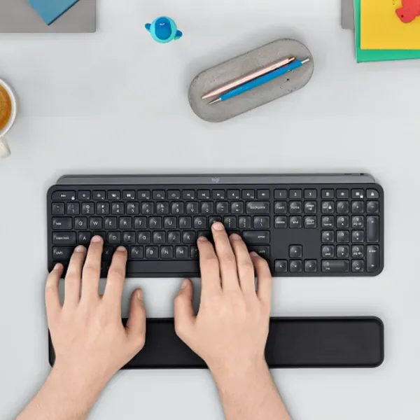 Клавиатура Logitech MX Keys Беспроводные + Проводные/ Черный photo 9
