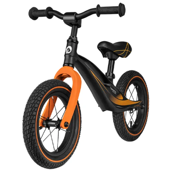Bicicletă fără pedale Lionelo Bart Air Sporty 12" 12" Aliaj de magneziu/ Black Orange photo 2 Bicicletă fără pedale Lionelo Bart Air Sporty 12" 12" Aliaj de magneziu/ Black Orange photo 2