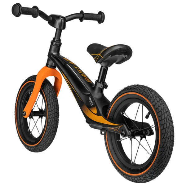 Bicicletă fără pedale Lionelo Bart Air Sporty 12" 12" Aliaj de magneziu/ Black Orange photo 3 Bicicletă fără pedale Lionelo Bart Air Sporty 12" 12" Aliaj de magneziu/ Black Orange photo 3