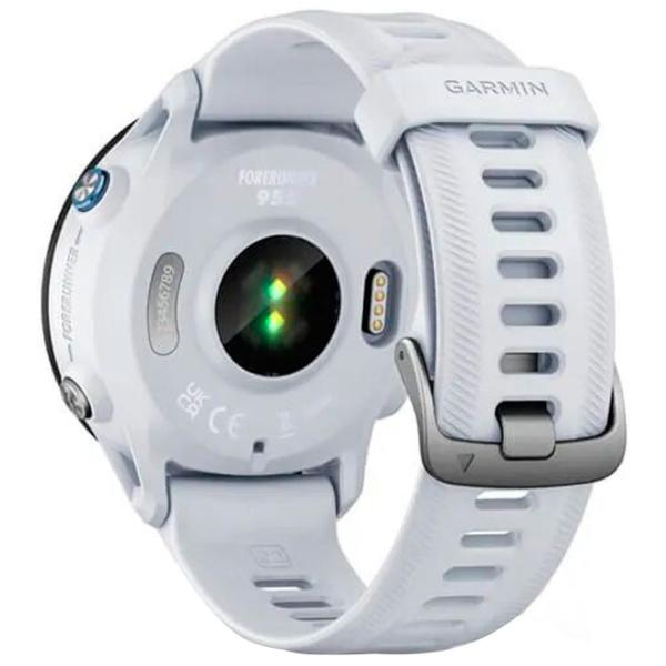 Ceas inteligent Garmin Forerunner 955 1.3"/ 010-02638-31/ Whitestone White photo 3