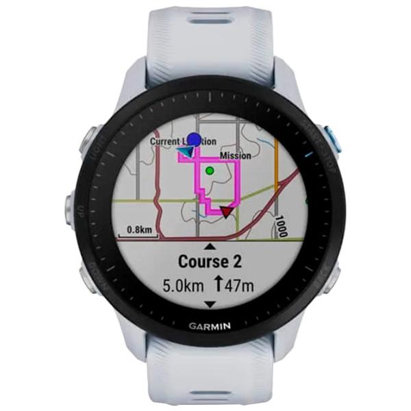 Ceas inteligent Garmin Forerunner 955 1.3"/ 010-02638-31/ Whitestone White photo 4