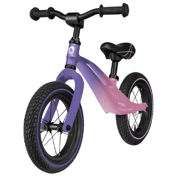 Bicicletă fără pedale Lionelo Bart Air Sporty 12" 12" Aliaj de magneziu/ Purple Pink photo 2 Bicicletă fără pedale Lionelo Bart Air Sporty 12" 12" Aliaj de magneziu/ Purple Pink photo 2