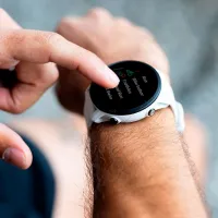 Умные часы Garmin Forerunner 955 Solar 1.3"/ 010-02638-21/ Whitestone Белый photo 7