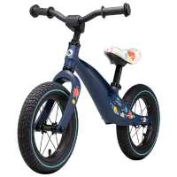 Bicicletă fără pedale Lionelo Bart Air Sporty 12" 12" Aliaj de magneziu / Blue Navy photo 2