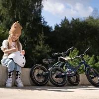 Bicicletă fără pedale Lionelo Bart Air Sporty 12" 12" Aliaj de magneziu / Blue Navy photo 9