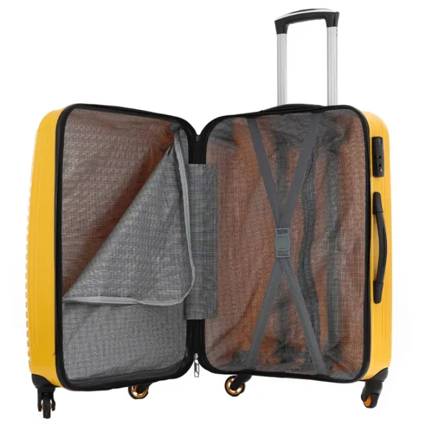 Valiză CCS 5169 105l/ Yellow photo 5 Valiză CCS 5169 105l/ Yellow photo 5