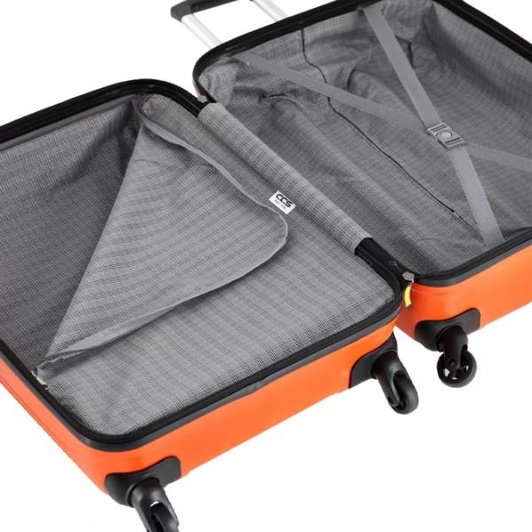 Valiză CCS 5169 62l/ Orange photo 5 Valiză CCS 5169 62l/ Orange photo 5