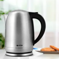 Электрочайник Vitek VT-7033 1.7л / Скрытый / Нержавеющая сталь photo 5