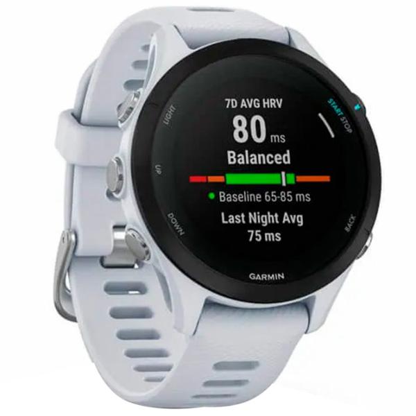 Ceas inteligent Garmin Forerunner 255S Music 1.1"/ 010-02641-33/ Whitestone White photo 3