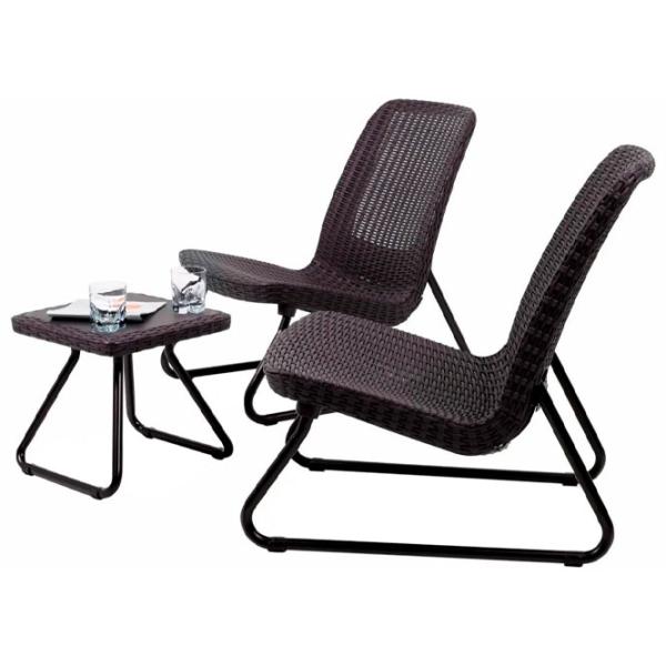 Set mobilă terasă Keter Rio Patio Aluminiu/ Plastic/ Plastic/ Brown photo 2