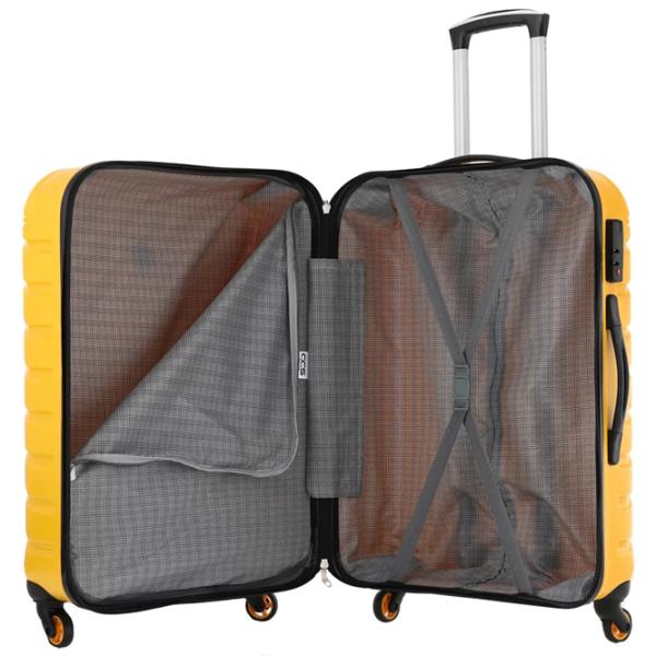 Valiză CCS 5177 45l/ Yellow photo 5