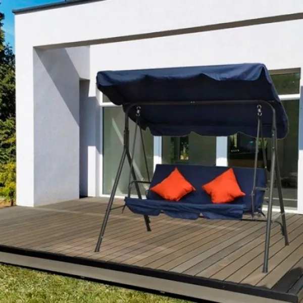 Садовые качели Saska Garden Kaja () Синий/ 200 кг photo 5 Садовые качели Saska Garden Kaja () Синий/ 200 кг photo 5