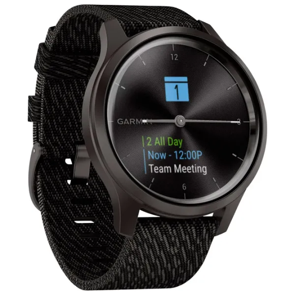 Ceas inteligent Garmin Vívomove Style 0.95"/ 010-02240-23/ Graphite Black photo 6