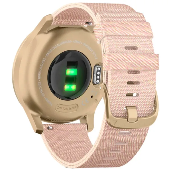 Ceas inteligent Garmin Vívomove Style 0.95"/ 010-02240-22/ Light Gold photo 3