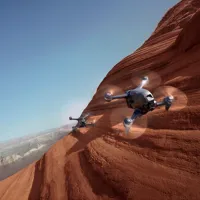 Dronă DJI FPV Profesional / Gray photo 9