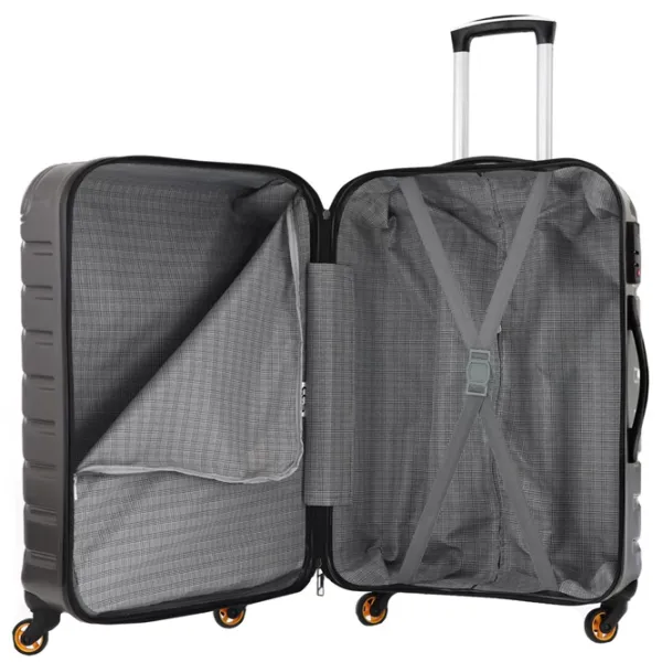 Valiză CCS 5177 62l/ Anthracite Black photo 5 Valiză CCS 5177 62l/ Anthracite Black photo 5