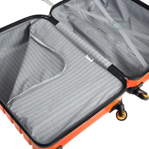 Valiză CCS 5177 105l/ Orange photo 5 Valiză CCS 5177 105l/ Orange photo 5