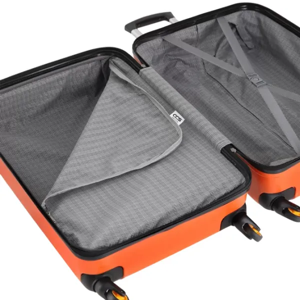 Valiză CCS 5175 62l/ Orange photo 5 Valiză CCS 5175 62l/ Orange photo 5