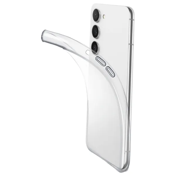 Чехол для смартфона Samsung Galaxy S23 Cellularline/ Back/ TPU/ Прозрачный photo 2 Чехол для смартфона Samsung Galaxy S23 Cellularline/ Back/ TPU/ Прозрачный photo 2