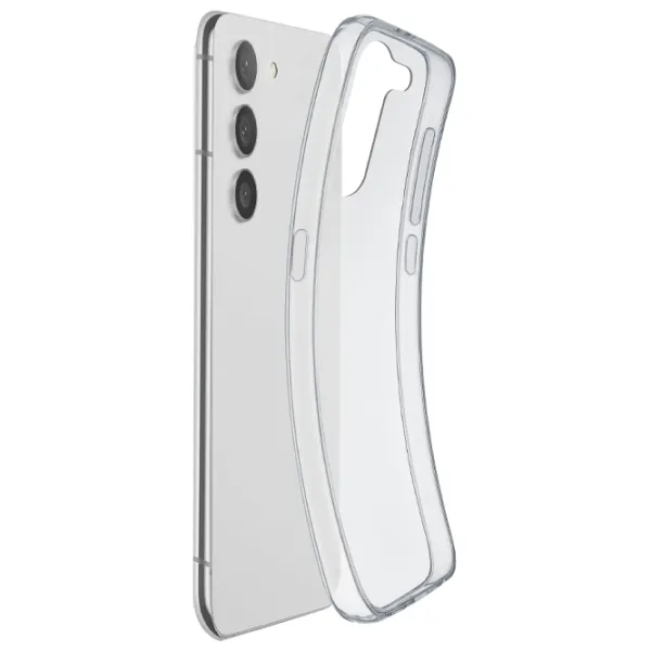 Чехол для смартфона Samsung Galaxy S23 Cellularline/ Back/ TPU/ Прозрачный photo 3 Чехол для смартфона Samsung Galaxy S23 Cellularline/ Back/ TPU/ Прозрачный photo 3