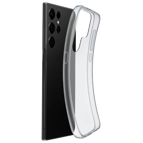 Husă pentru smartphone Samsung Galaxy S23 Ultra Cellularline/ Back/ TPU/ Transparent photo 2 Husă pentru smartphone Samsung Galaxy S23 Ultra Cellularline/ Back/ TPU/ Transparent photo 2