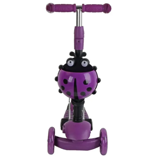Детский трёхколёсный самокат Enero Balance 3 in 1 (1001680-002) 50 кг/ Фиолетовый photo 3