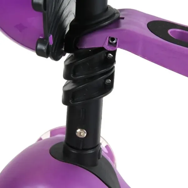 Детский трёхколёсный самокат Enero Balance 3 in 1 (1001680-002) 50 кг/ Фиолетовый photo 4