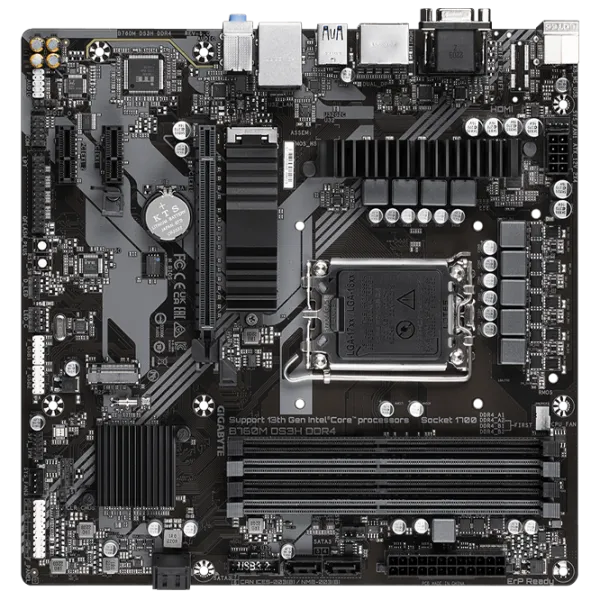 Материнская плата Gigabyte B760M DS3H mATX/ Intel B760M photo 3