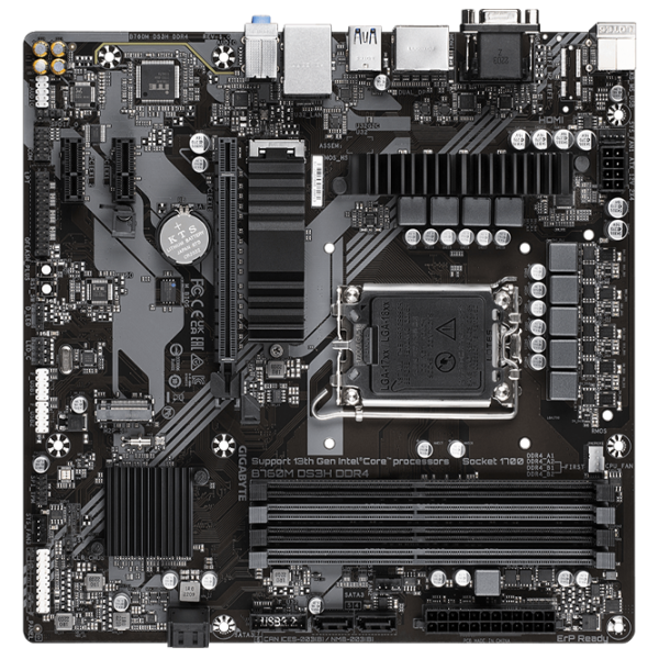 Материнская плата Gigabyte B760M DS3H mATX/ Intel B760M photo 3