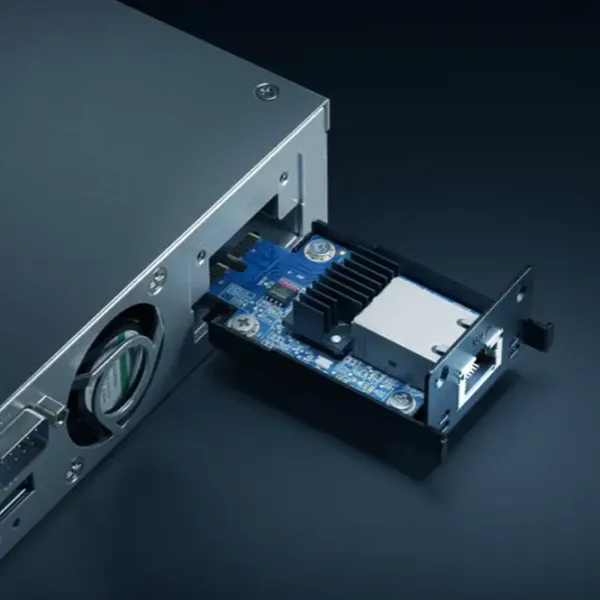 Модуль обновления сети Synology E10G22-T1-Mini Черный photo 2