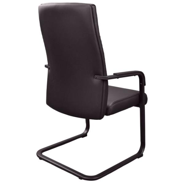 Scaun de birou DecoPrim Remo CF Piele artificială/ Black photo 4