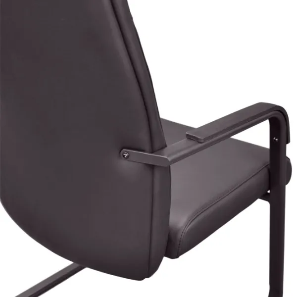 Scaun de birou DecoPrim Remo CF Piele artificială/ Black photo 7