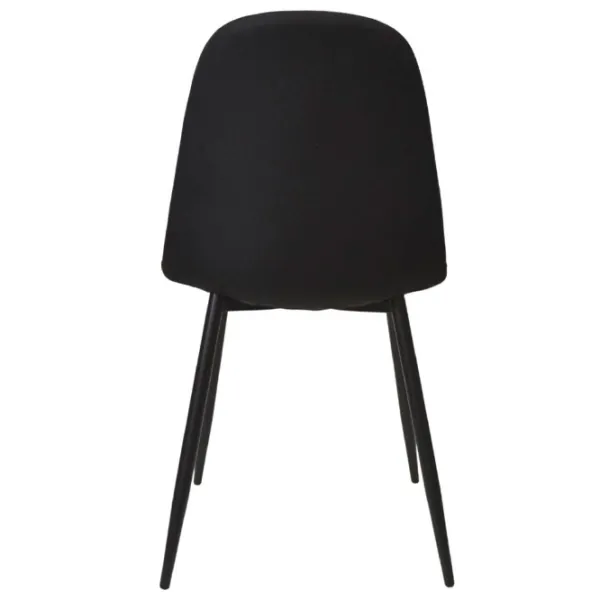 Scaun de bucătărie DecoPrim C-710 Stofă/ Black photo 4