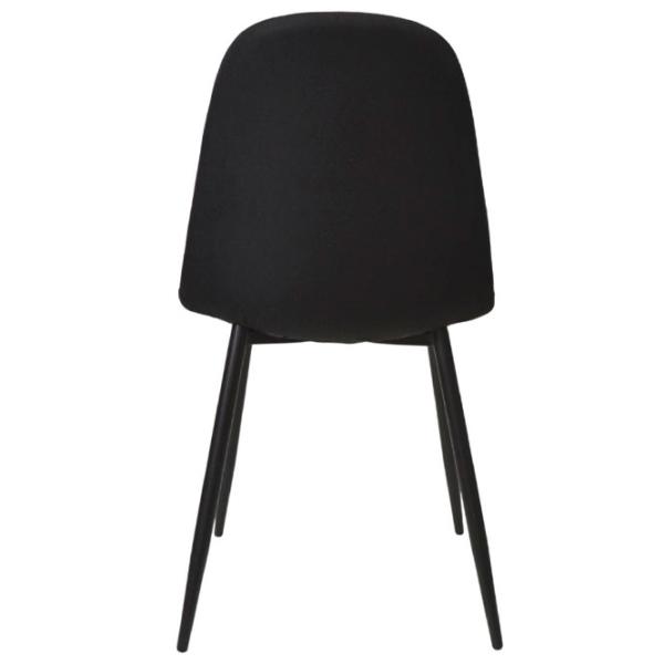 Scaun de bucătărie DecoPrim C-710 Stofă/ Black photo 4