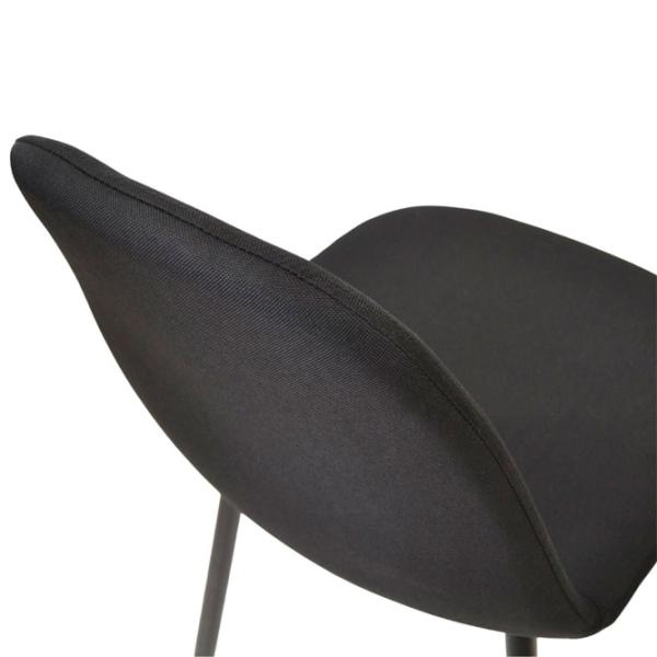 Scaun de bucătărie DecoPrim C-710 Stofă/ Black photo 6