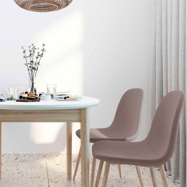 Кухонный стул DecoPrim C-710 Ткань/ Капучино photo 7