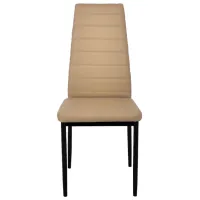 Scaun de bucătărie DecoPrim D-117 Piele artificială/ Cappucino photo 2