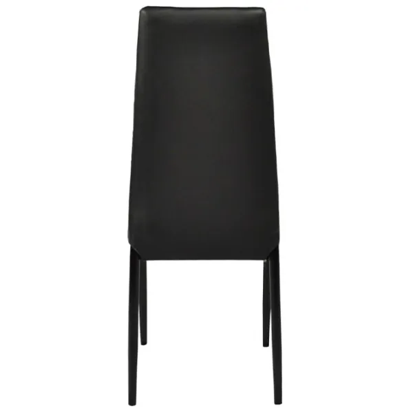 Scaun de bucătărie DecoPrim D-117 Piele artificială/ Black photo 4 Scaun de bucătărie DecoPrim D-117 Piele artificială/ Black photo 4