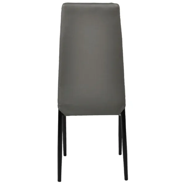 Scaun de bucătărie DecoPrim D-117 Piele artificială/ Gray photo 4 Scaun de bucătărie DecoPrim D-117 Piele artificială/ Gray photo 4